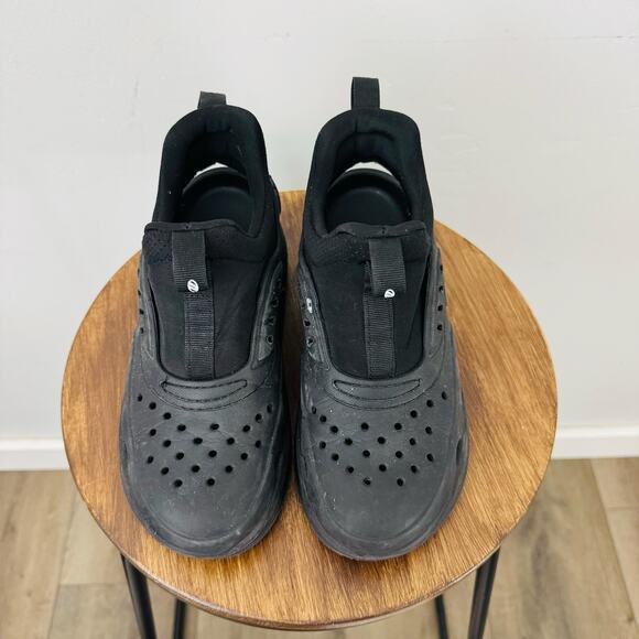 Heelys Wowza Black Clog Shoe With Wheels Youth Size 3 - Picture 3 of 10